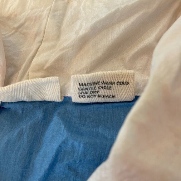 Vintage Athletic Works 80s 90s Pastel Full-Zip Windbreaker Jacket - Picture 4 of 7